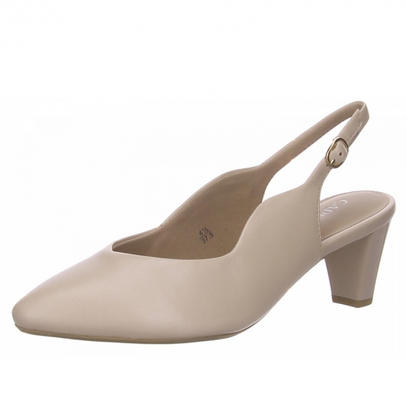 Caprice sling Slingpumps in creme