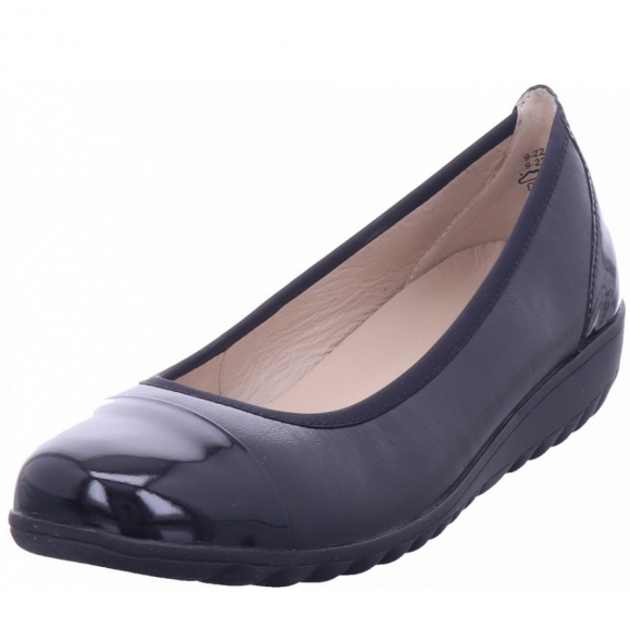 Caprice Ballerina in schwarz