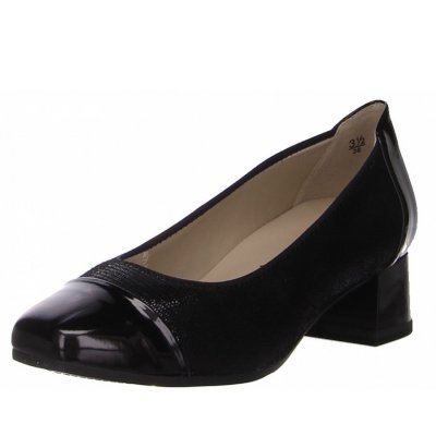 Caprice Pumps in schwarz kombi.