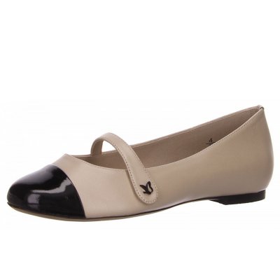 Caprice Ballerina in beige kombi. Caprice Ballerina in beige kombi.