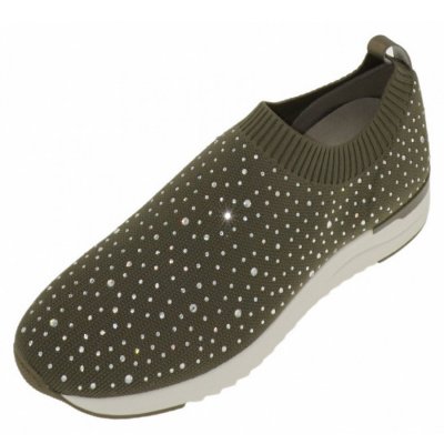 Caprice Slipper Slipper in 7 CACTUS KNIT