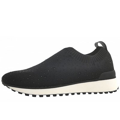 Caprice Slipper in black knit 035 Caprice Slipper in black knit 035