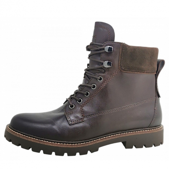 Caprice Stiefel in dark brown comb 329