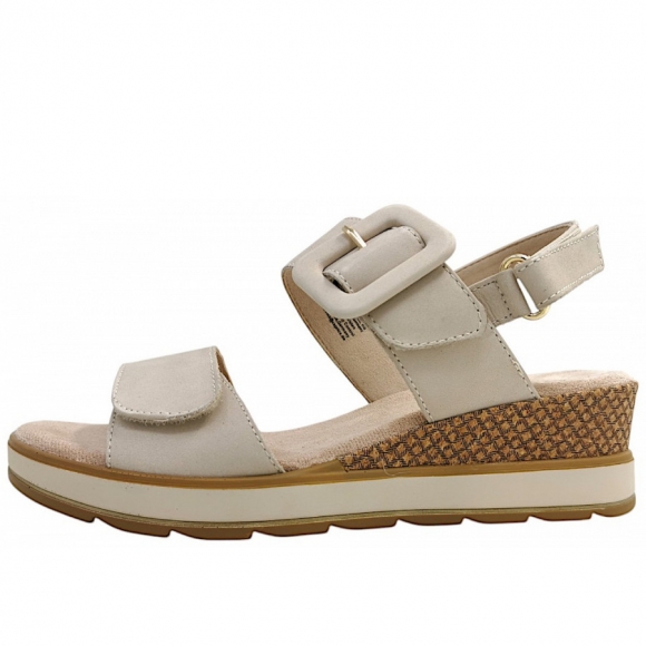 Caprice Sandalette in snow nubuc 125