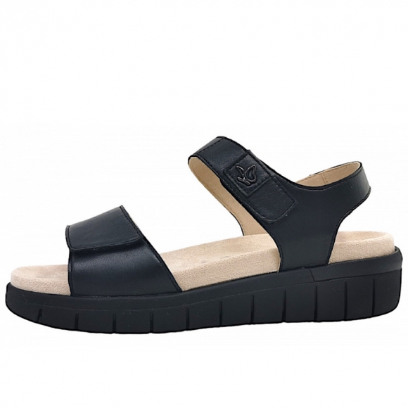 Caprice Sandale in 036 Black/ Black Sole