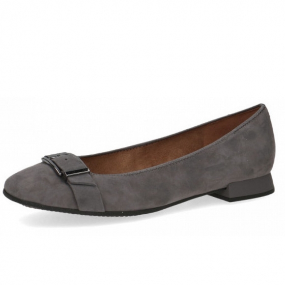 Caprice Ballerinas in grau