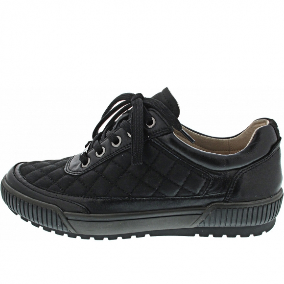 Caprice sportlicher Schnürer in black comb