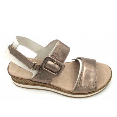Caprice sandalette Sandalette in metallic