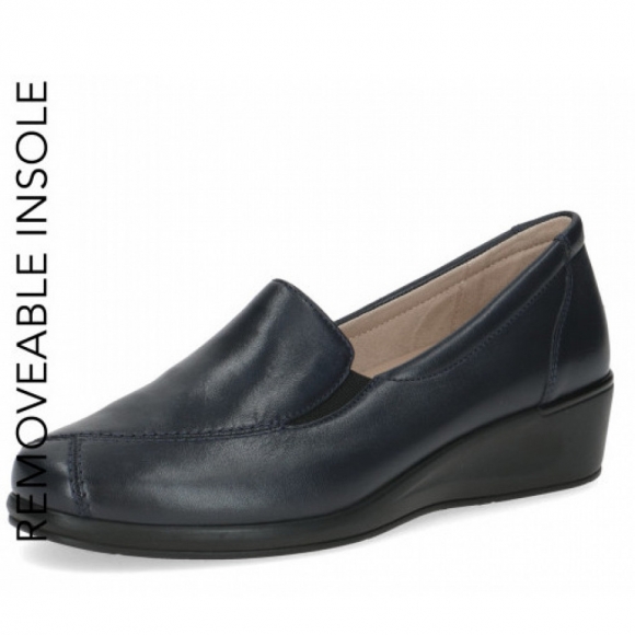 Caprice Slipper in blau