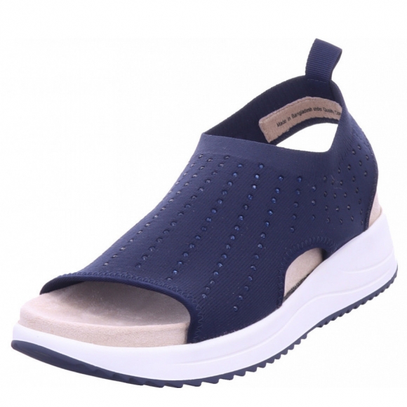 Caprice Sandalette in blau
