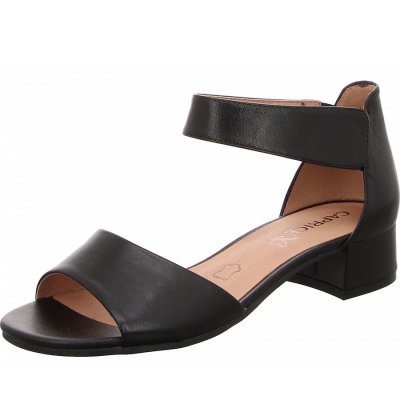 Caprice sandalette Sandalette in schwarz