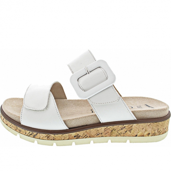 Caprice Pantolette in White