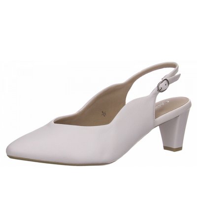 Caprice sling Slingpumps in weiß