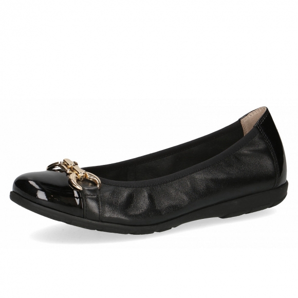 Caprice Ballerinas in schwarz