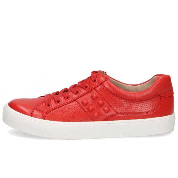 Caprice Sneaker in RED NAPPA