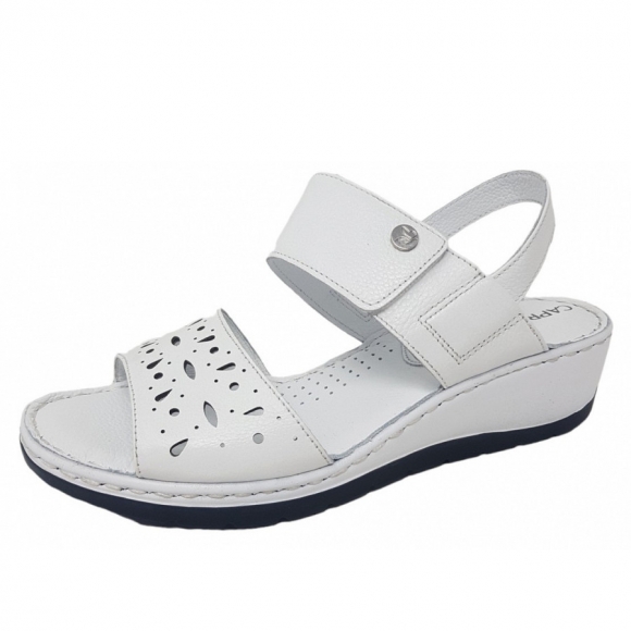 Caprice Sandalette in 102 white
