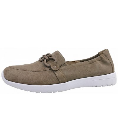 Caprice Slipper in 338 Mud Suede