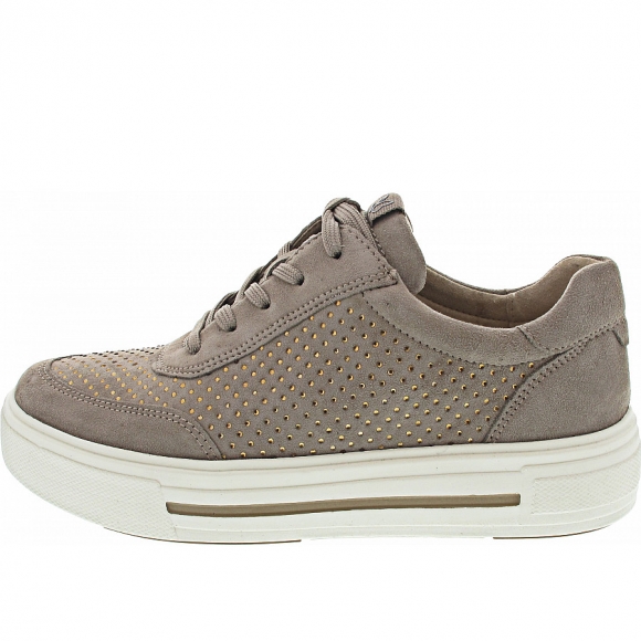 Caprice Sneaker in MUD SUEDE