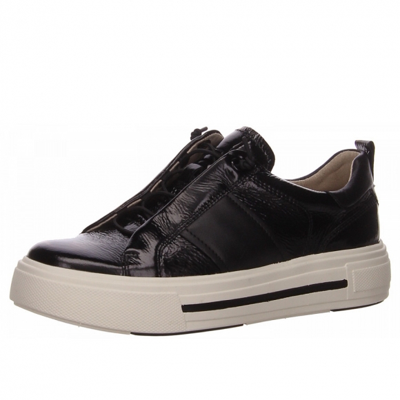Caprice schnürer Slipper in schwarz