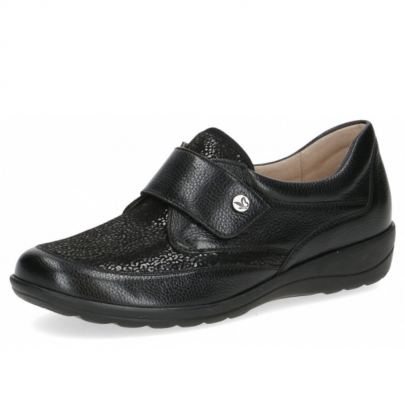 Caprice Slipper in black