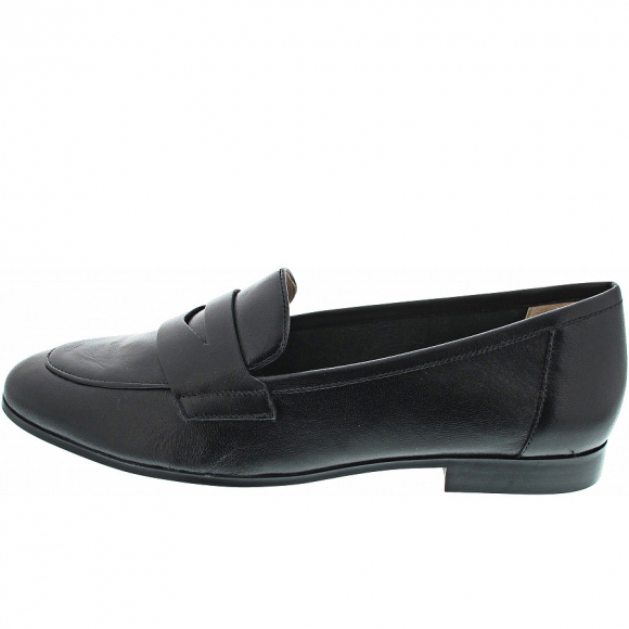 Caprice Mokassin in black Nappa