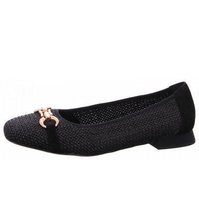 Caprice Ballerina in 019 blk comb