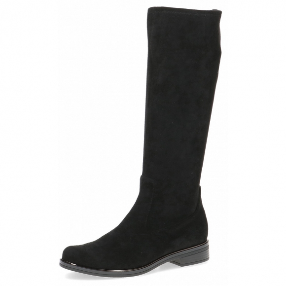 Caprice Weite G Schnürstiefel in black