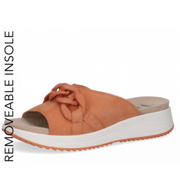 Caprice Pantolette in rot