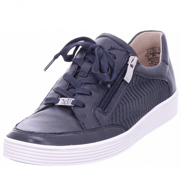 Caprice women lace-up Halbschuh in blau