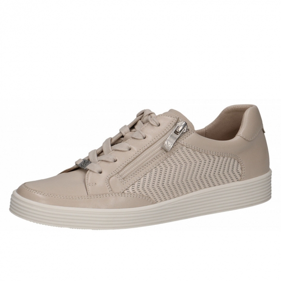 Caprice bequeme Schnürer in beige