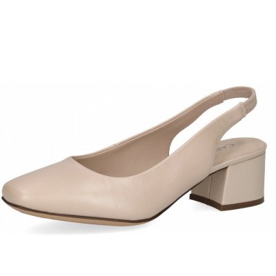 Caprice Slingpumps in beige perlato