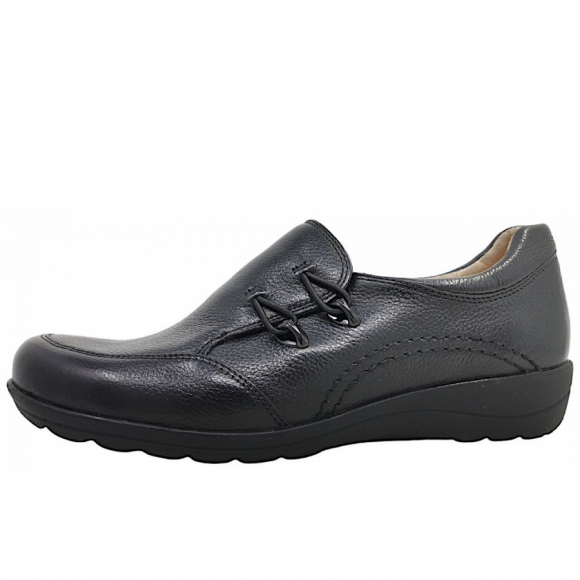 Caprice REMOVEABLE INSOLE Slipper in 02B- BLACK NAPPA