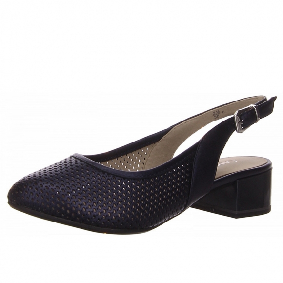 Caprice sling Slingpumps in blau