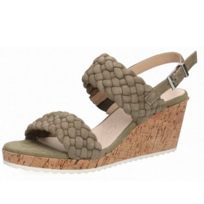 Caprice Sandalette in grün