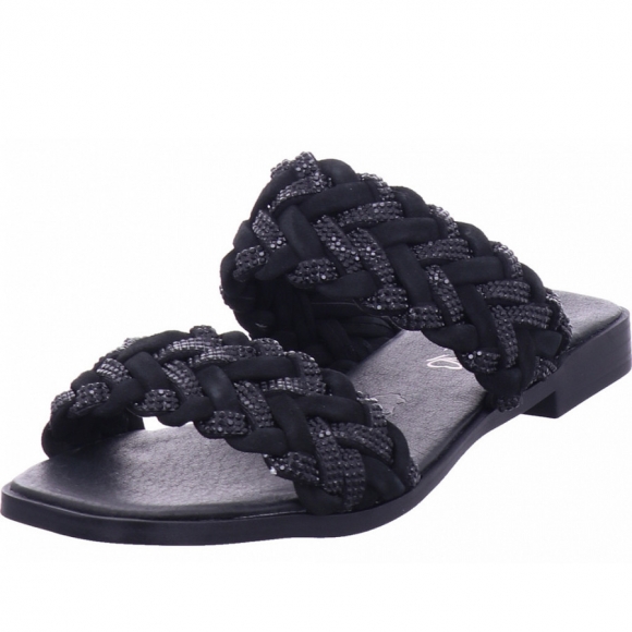 Caprice woms slides Pantolette in schwarz