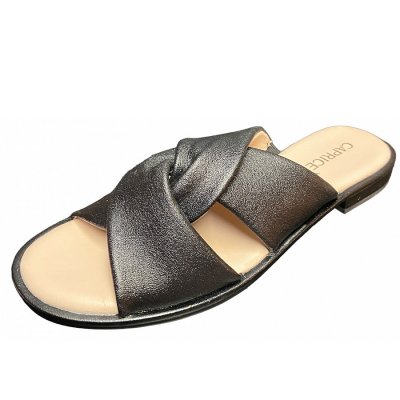 Caprice Pantolette in schwarz