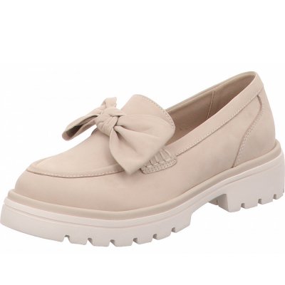 Caprice slipper Slipper in weiß kombi.