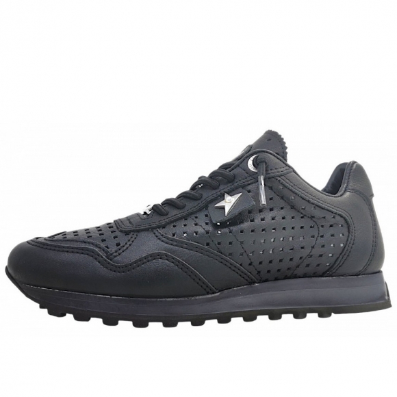 Cetti sportlicher Schnürer in nature negro