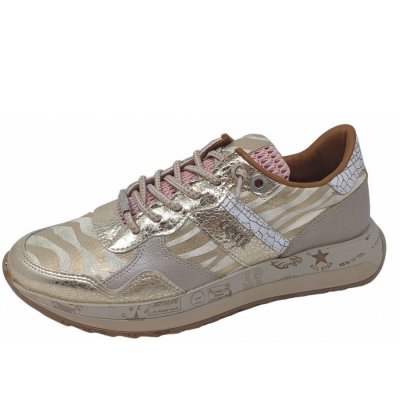 Cetti Sneaker in metalic zebra platinum Cetti Sneaker in metalic zebra platinum