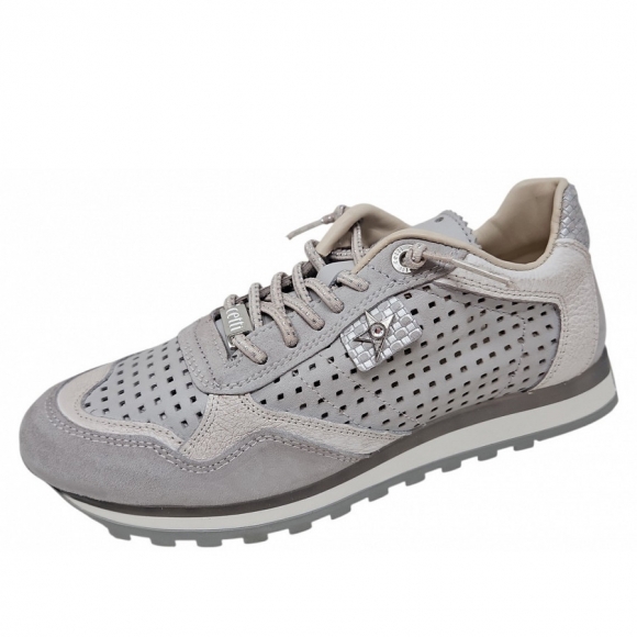Cetti Sneaker in used tin grís blanco