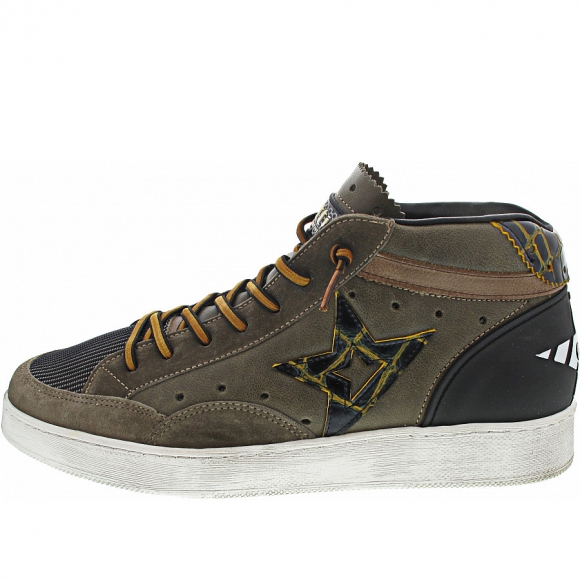 Cetti Sneaker high in kaki