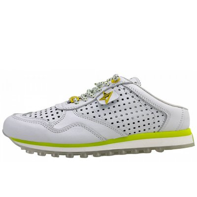 Cetti Pantolette in Nature White/ Neon