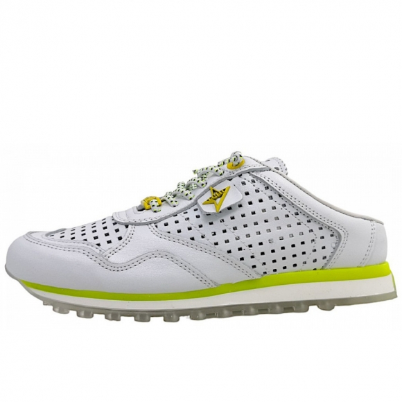 Cetti Pantolette in Nature White/ Neon