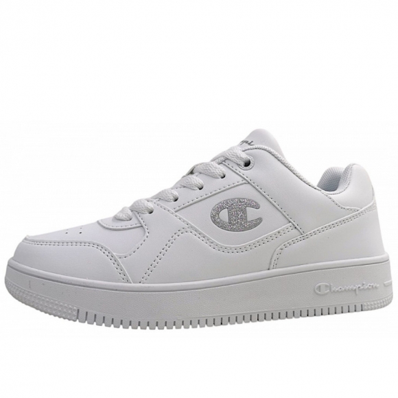 Champion RD18 Low G GS Sneaker low in triple white WW001