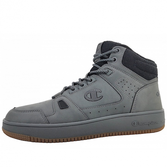 Champion rd18 mid cord cut shoe Stiefel in ES014- Dark Grey/NBK/GUM
