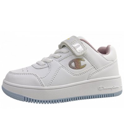 Champion RD18 Low G PS Klettschuh in white/il WW010