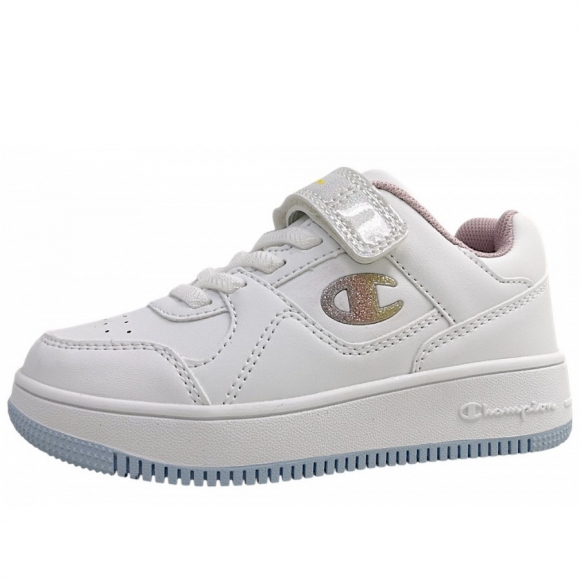 Champion RD18 Low G PS Klettschuh in white/il WW010