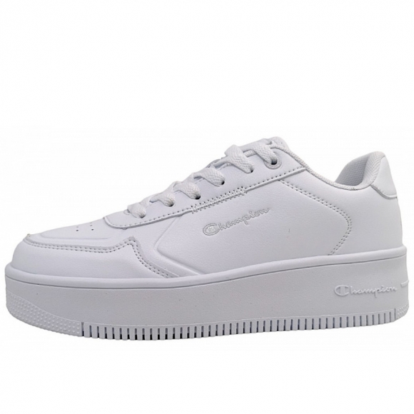 Champion REBOUND PLATFORM LOW Low Sneaker in WW001 white