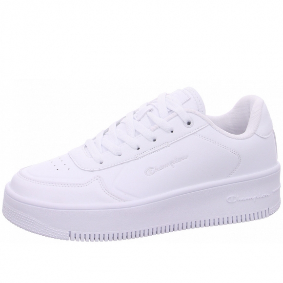 Champion Rebound Platform Low Sneaker in WW001 white