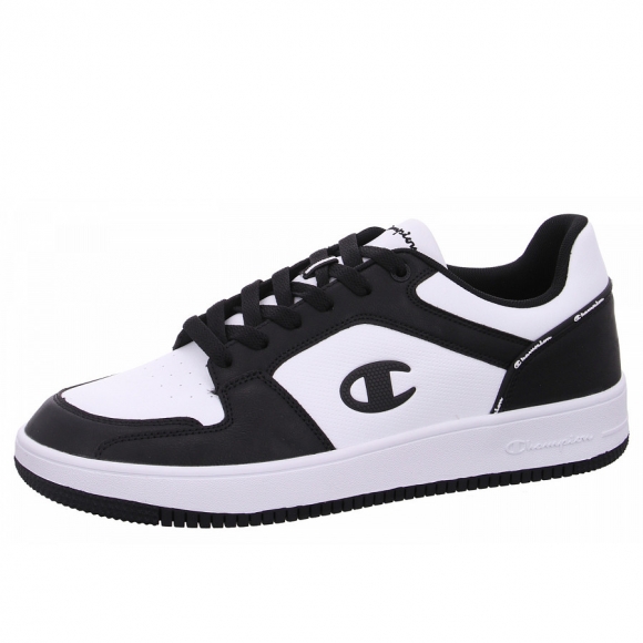 Champion Rebound 2.0 Low Cut Sneaker in WW019 white black